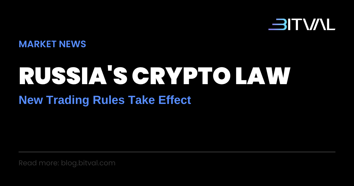 Russia's New Crypto Trading Law Takes Effect September 2026: What's Allowed