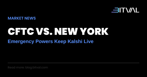 CFTC Invokes Emergency Powers to Keep Kalshi Operating Amid $36 Billion New York Lawsuit