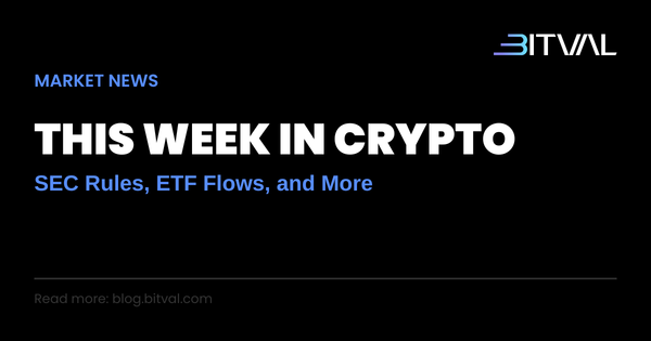 Crypto News Today: SEC's First Crypto Rulemaking, ETF Inflows, and What's Actually Moving