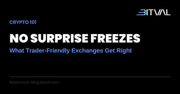 What a Trader-Friendly Crypto Exchange Looks Like