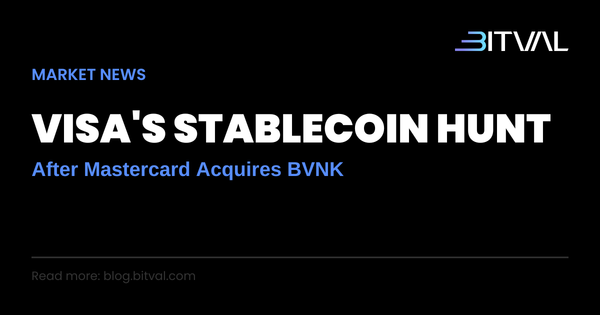 Visa Searches for a New Stablecoin Settlement Partner After Mastercard Acquires BVNK