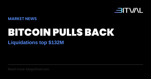 Bitcoin Price Dips to Around $84,000 as Liquidations Pass $132 Million