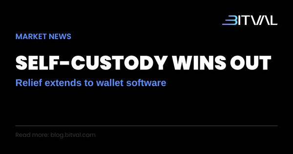 CFTC Extends Relief to Self-Custodial Wallet Software: What It Covers